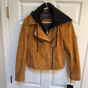 Bagatelle collection Brand New with tags suede jacket size M
